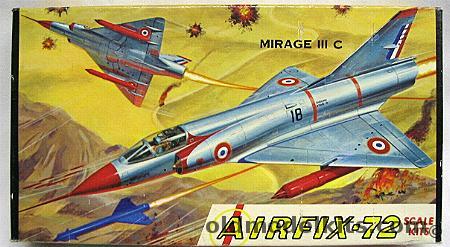 Airfix 1/72 Mirage III C Craftmaster Issue, 9-49 plastic model kit